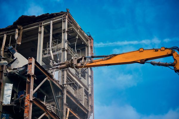 Factory Demolition in Lancaster