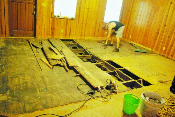 Subfloor Demolition in Lancaster