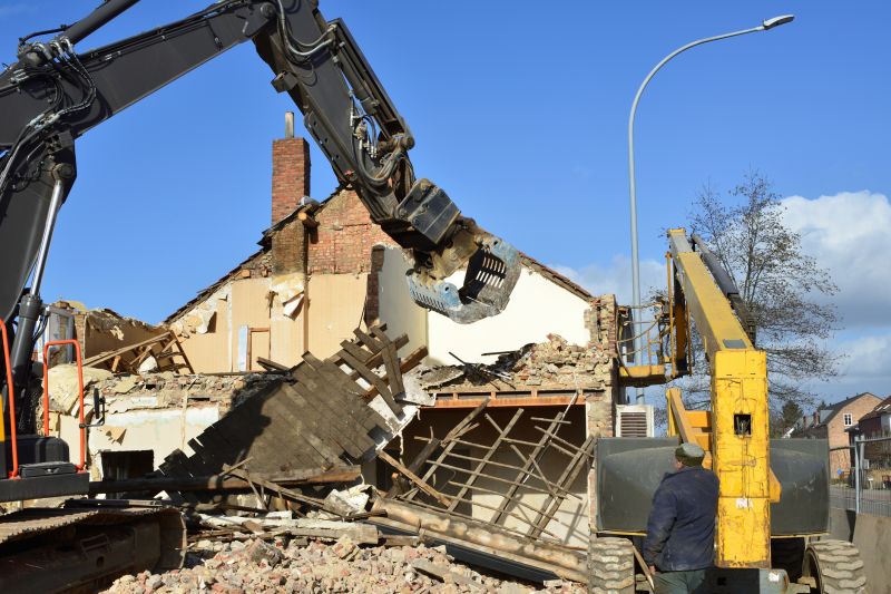 Demolition Site in Action